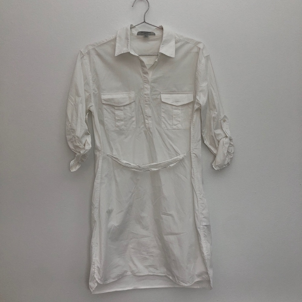 White Shirt Dress